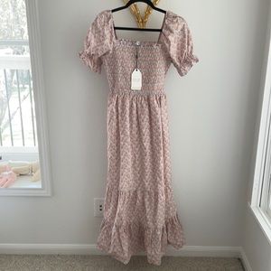 English factory floral maxi dress